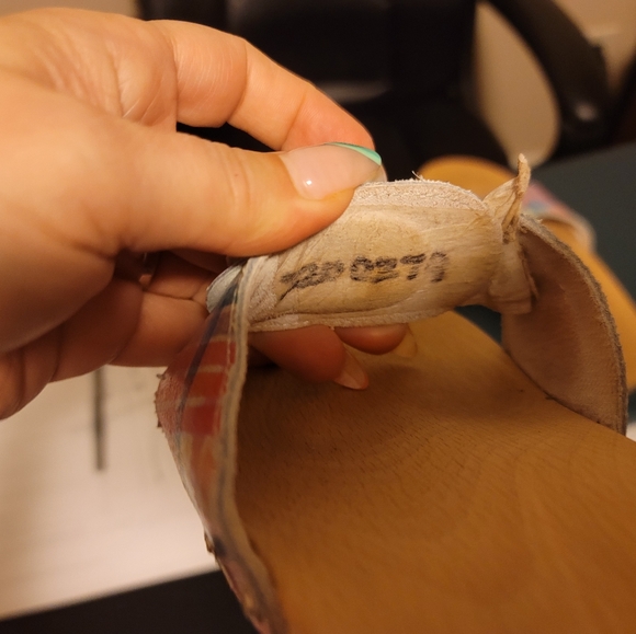 DR. SCHOLL'S Originals PLAID WOOD sandals - Picture 5 of 9